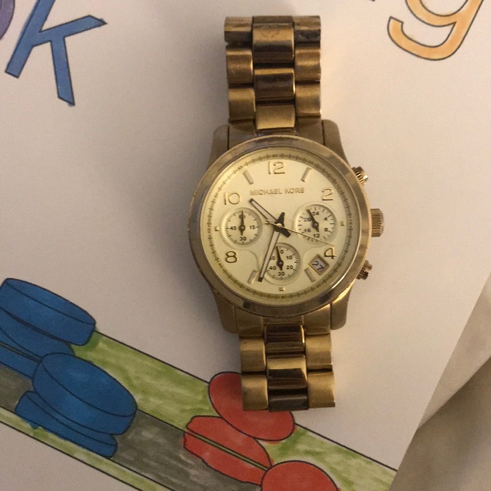 Michael Kors gold watch